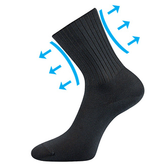 Boma® ponožky Diarten tmavě šedá 41-42 (27-28) 3 páry