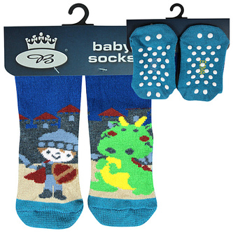 Boma® ponožky Dora ABS drak+rytíř 14-17 (9-11) 1 pár