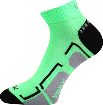 VoXX® ponožky Flash neon zelená 43-46 (29-31) 3 páry