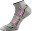 VoXX® ponožky Rex 11 sv.šedá/růžová 39-42 (26-28) 3 páry