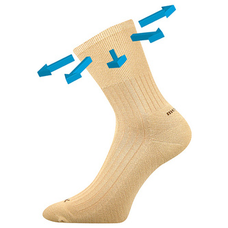 VoXX® ponožky Corsa Medicine béžová 47-50 (32-34) 1 pár