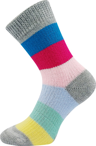 Boma® ponožky Spací - PRUH pruh 05 35-38 (23-25) 1 pár