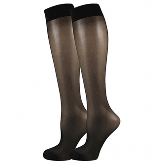 Lady B podkolenky RELAX knee-socks 20 DEN nero uni 6 párů