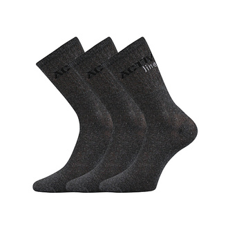 Boma® ponožky Spotlite 3pack tmavě šedá 39-42 (26-28) 1 pack