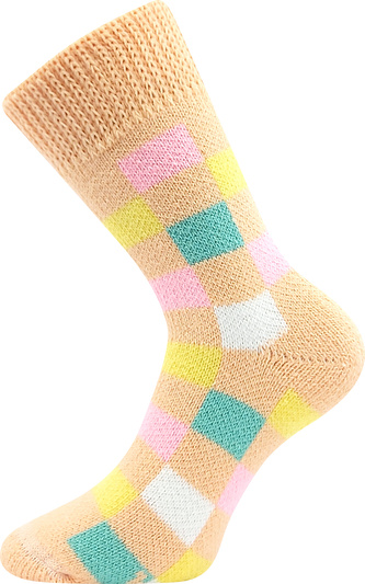 Boma® ponožky Spací - KOSTKY kostka 03 39-42 (26-28) 1 pár