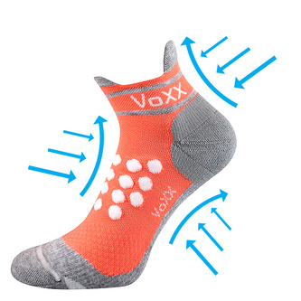 VoXX® ponožky Sprinter lososová 35-38 (23-25) 1 pár