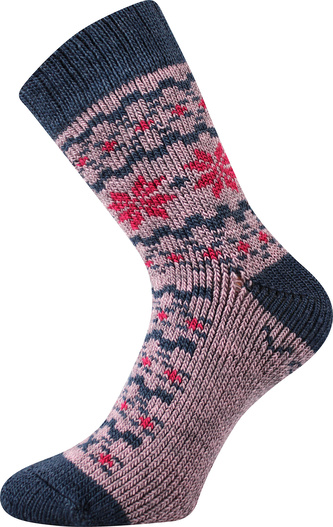 VoXX® ponožky Trondelag starorůžová 39-42 (26-28) 1 pár