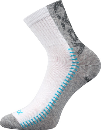 VoXX® ponožky Revolt bílá 39-42 (26-28) 3 páry