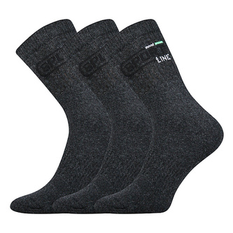 Boma® ponožky Spot 3pack tm.šedá 39-42 (26-28) 1 pack