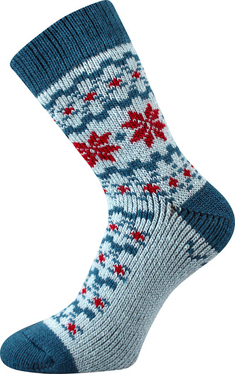 VoXX® ponožky Trondelag azurová 35-38 (23-25) 1 pár