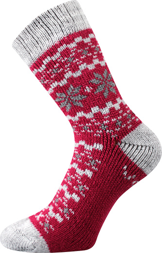 VoXX® ponožky Trondelag magenta 39-42 (26-28) 1 pár