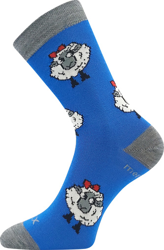 VoXX® ponožky Vlněnka dětská modrá 30-34 (20-22) 1 pár