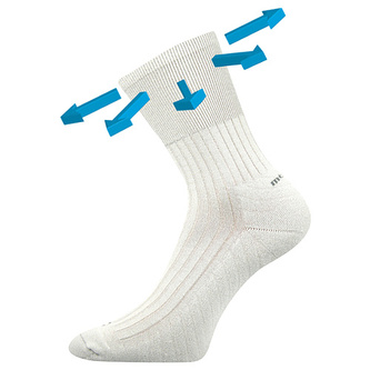 VoXX® ponožky Corsa Medicine světle šedá 47-50 (32-34) 1 pár