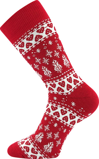 VoXX® ponožky Zimona červená 39-42 (26-28) 1 pár