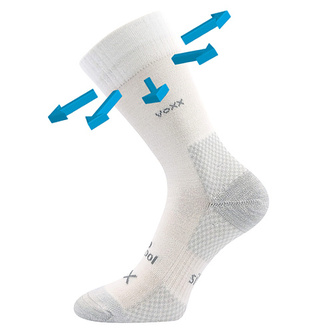 VoXX® ponožky Menkar bílá 39-42 (26-28) 1 pár