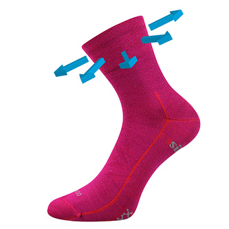 VoXX® ponožky Baeron fuxia 39-42 (26-28) 1 pár