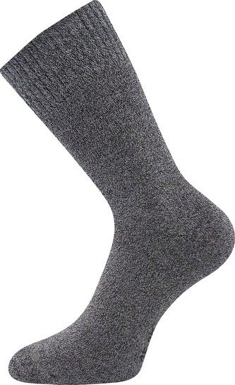 VoXX® ponožky Wolis tm.šedá melé 35-38 (23-25) 1 pár