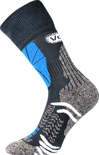 VoXX® ponožky Solution tm.šedá 35-38 (23-25) 1 pár