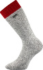 VoXX® ponožky Haumea tm.červená 43-46 (29-31) 1 pár