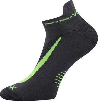 3PACK ponožky VoXX tmavě šedé (Rex 10) M