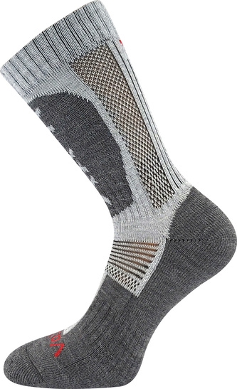 VoXX® ponožky Nordick sv.šedá melé 39-42 (26-28) 1 pár