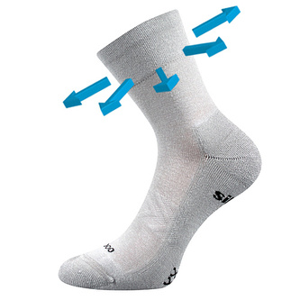 VoXX® ponožky Esencis sv.šedá 47-50 (32-34) 1 pár