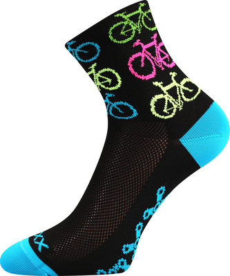 VoXX® ponožky Ralf X bike/černá 39-42 (26-28) 1 pár