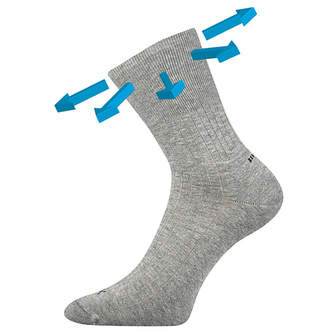 VoXX® ponožky Corsa Medicine šedá melé 35-38 (23-25) 1 pár