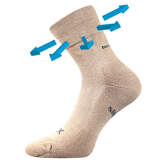 VoXX® ponožky Enigma Medicine béžová 39-42 (26-28) 1 pár