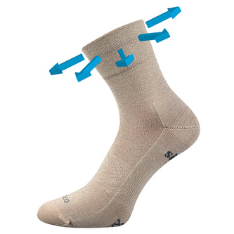 VoXX® ponožky Baeron béžová 35-38 (23-25) 1 pár