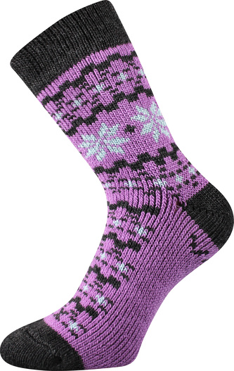 VoXX® ponožky Trondelag fialová 39-42 (26-28) 1 pár