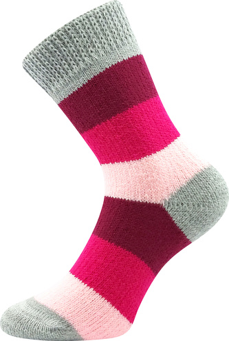 Boma® ponožky Spací - PRUH pruh 01 35-38 (23-25) 1 pár