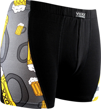 VoXX® boxerky Kamil image PIVO pivo VELKÉ-tm.šedá M 1 ks
