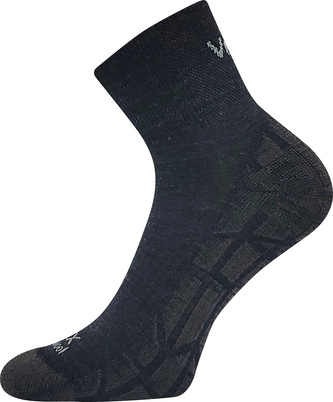 VoXX® ponožky Twarix short tm.šedá 39-42 (26-28) 1 pár