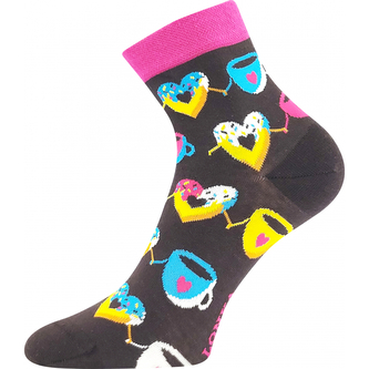 Lonka® ponožky Dorwin donuty 35-38 (23-25) 3 páry
