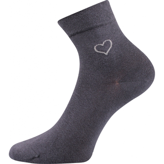 Lonka® ponožky Filiona tm.šedá 35-38 (23-25) 3 páry
