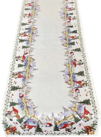 Vánoční ubrus - běhoun na stůl VIGGO 40x140 cm Mybesthome