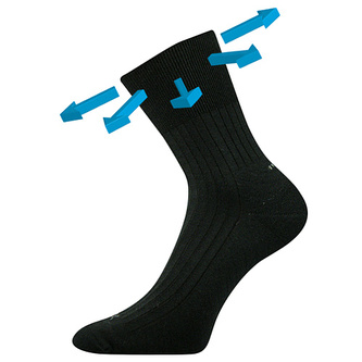VoXX® ponožky Corsa Medicine černá 35-38 (23-25) 1 pár