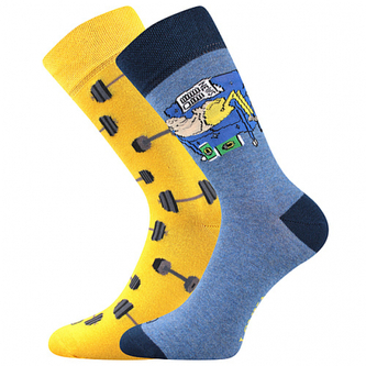 Lonka® ponožky Doble Sólo 02/činky 39-42 (26-28) 3 páry