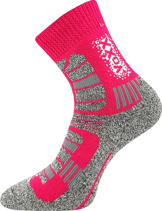 VoXX® ponožky Traction dětská magenta 30-34 (20-22) 1 pár