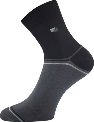 Lonka® ponožky Roger 01 černá 43-46 (29-31) 3 páry