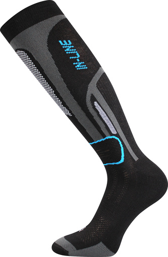 VoXX® podkolenky In-line černá/modrá 43-46 (29-31) 1 pár