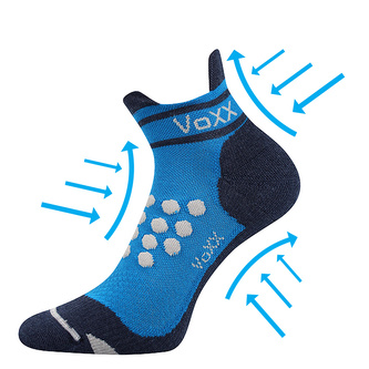 VoXX® ponožky Sprinter modrá 39-42 (26-28) 1 pár