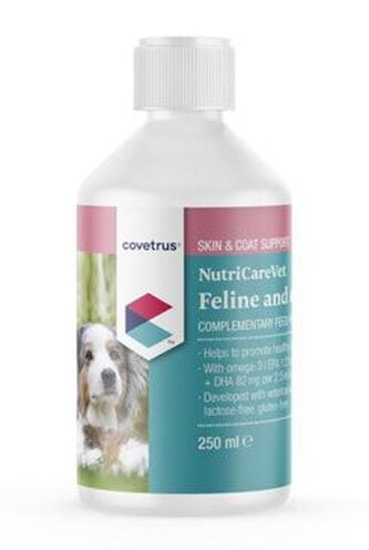 NutriCareVet Skin&Coat support Can.+Fel. 250ml CVET
