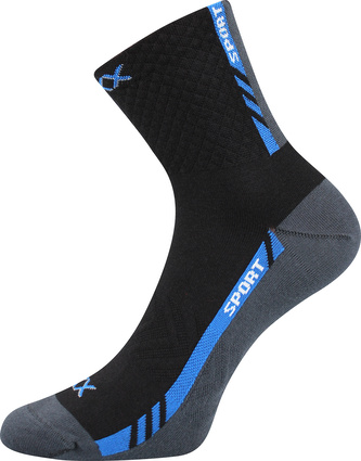 VoXX® ponožky Pius černá 39-42 (26-28) 3 páry