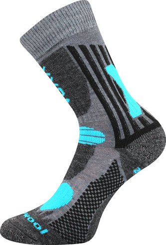 VoXX® ponožky Vision dětská sv.šedá 25-29 (17-19) 1 pár