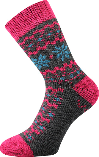VoXX® ponožky Trondelag tm.šedá melé 39-42 (26-28) 1 pár