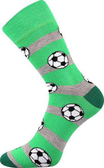 Lonka® ponožky Woodoo 01/fotbal 43-46 (29-31) 3 páry