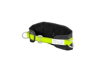 Polohovací pás PB-10 černo-žlutý (Hi-vis), bez lana, vel. M-XL