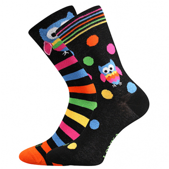 Lonka® ponožky Doble Sólo 11/sova 35-38 (23-25) 3 páry